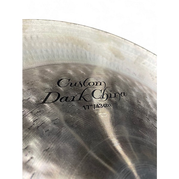 Used Zildjian 17in K Custom Dark China Cymbal
