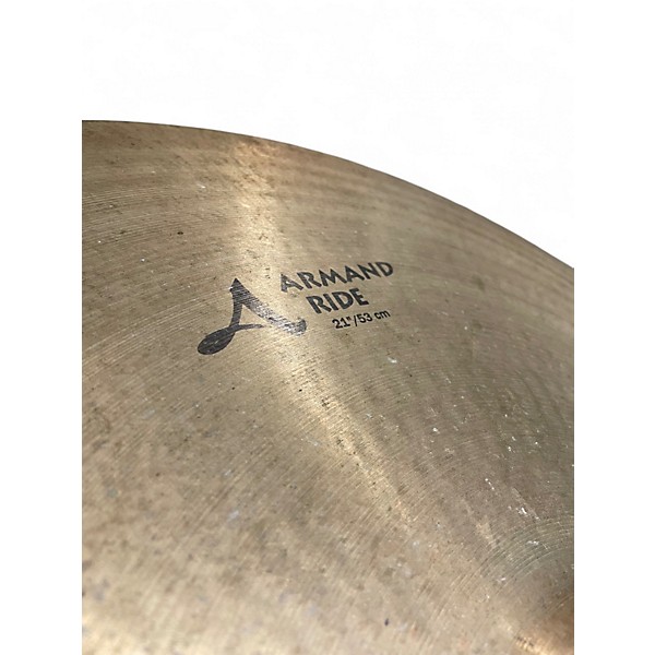 Used Zildjian 21in Armand Series Ride Cymbal