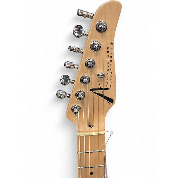 Used Tom Anderson Drop Top Classic 3 Color Sunburst Solid Body Electric Guitar