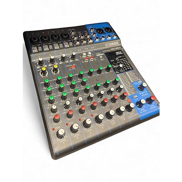 Used Yamaha MG10XU 10 Channel Mixer with Effects Unpowered Mixer
