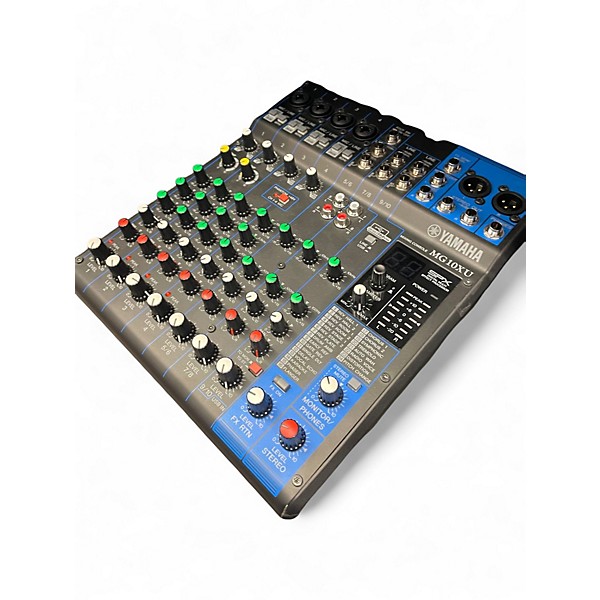 Used Yamaha MG10XU 10 Channel Mixer with Effects Unpowered Mixer