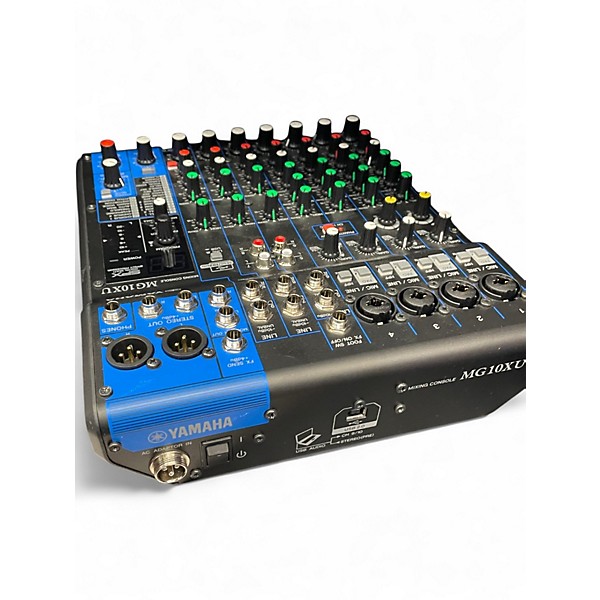 Used Yamaha MG10XU 10 Channel Mixer with Effects Unpowered Mixer