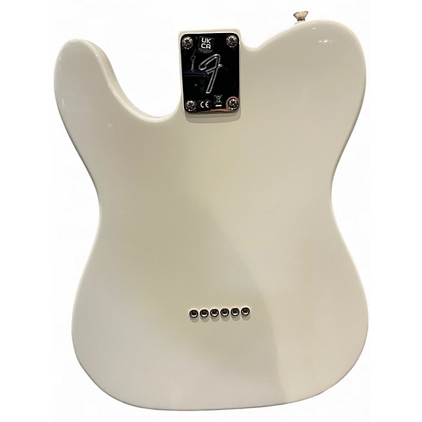 Used Fender Player Telecaster Polar White Solid Body Electric Guitar