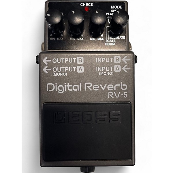 Used BOSS RV5 Digital Reverb Effect Pedal