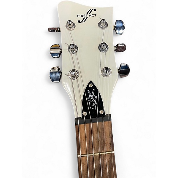 Used First Act Garage Master Limited Edition Volkswagen Antique Ivory Solid Body Electric Guitar