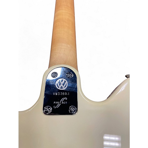 Used First Act Garage Master Limited Edition Volkswagen Antique Ivory Solid Body Electric Guitar