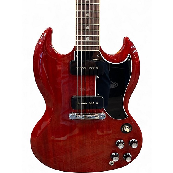 Used Gibson SG Cherry Solid Body Electric Guitar