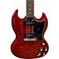 Used Gibson SG Cherry Solid Body Electric Guitar