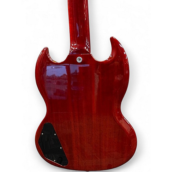 Used Gibson SG Cherry Solid Body Electric Guitar