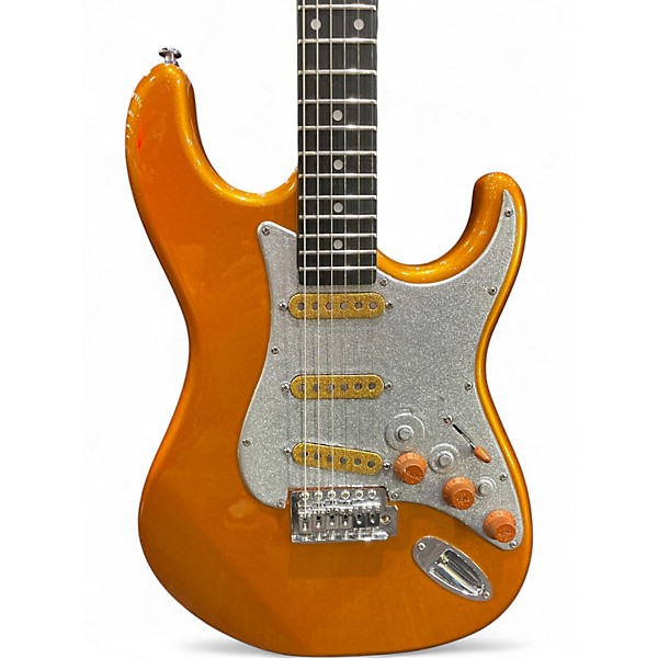 Used Tagima TW500 Orange Solid Body Electric Guitar