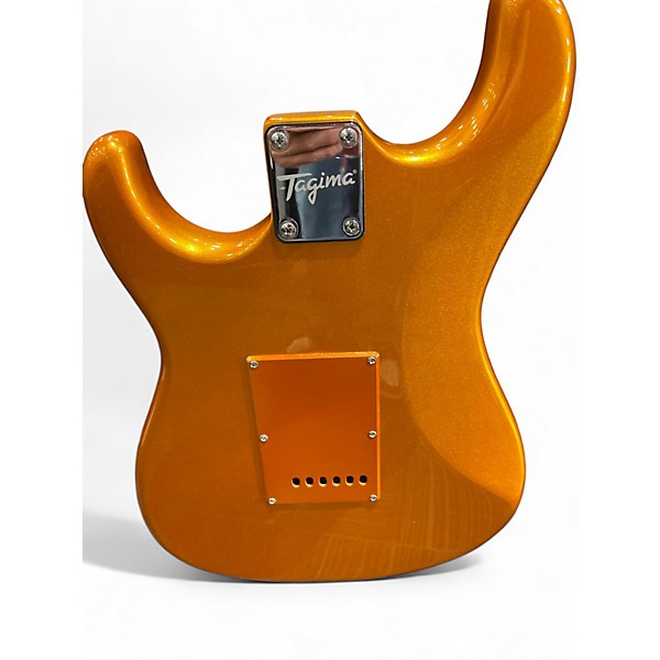 Used Tagima TW500 Orange Solid Body Electric Guitar