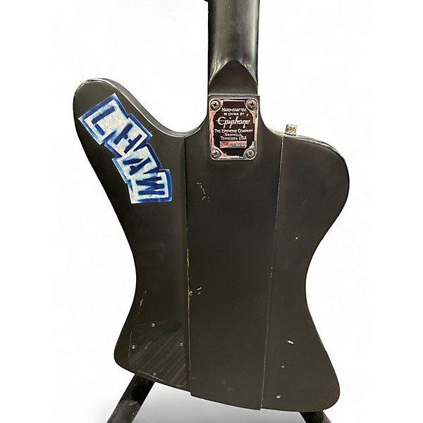 Used Epiphone Nikki Sixx Signature Thunderbird Black Electric Bass Guitar