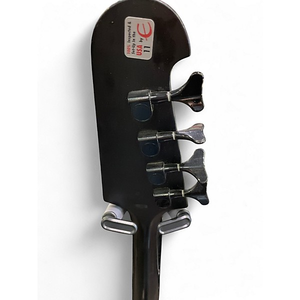 Used Epiphone Nikki Sixx Signature Thunderbird Black Electric Bass Guitar
