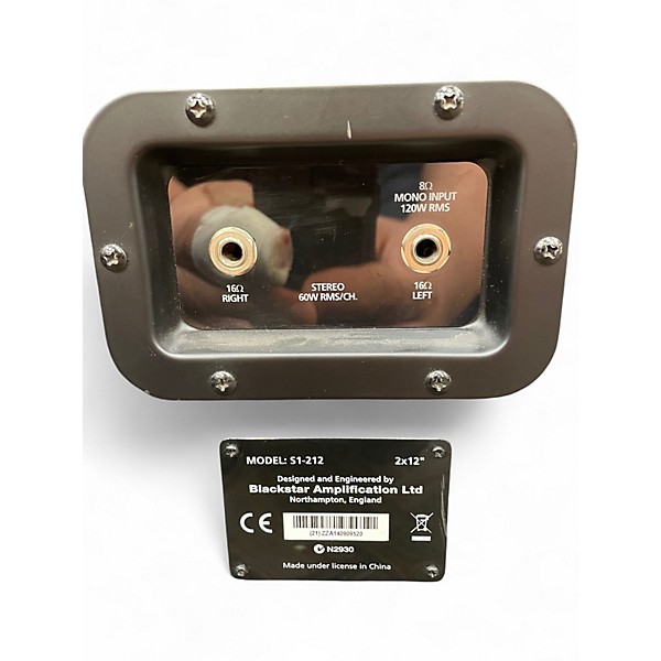 Used Blackstar S1-212 Guitar Cabinet