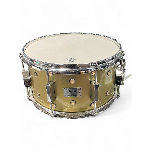 Used Pork Pie 13X7 Little Squealer Snare Gold Drum