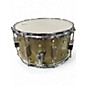 Used Pork Pie 13X7 Little Squealer Snare Gold Drum