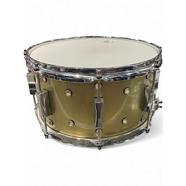 Used Pork Pie 13X7 Little Squealer Snare Gold Drum