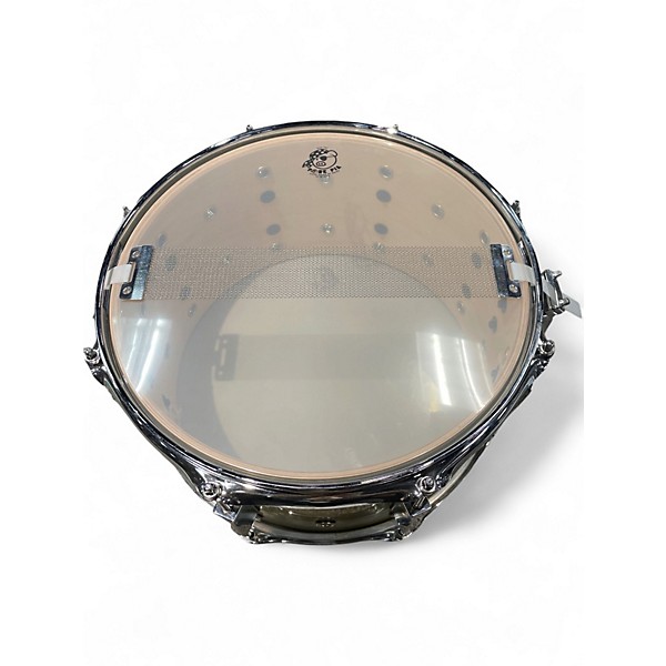 Used Pork Pie 13X7 Little Squealer Snare Gold Drum