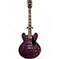 Used Gibson 335 LIMITED EDITION Trans Purple Hollow Body Electric Guitar thumbnail