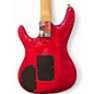 Used Ibanez JS100 Joe Satriani Signature TRANSPARENT RED Solid Body Electric Guitar
