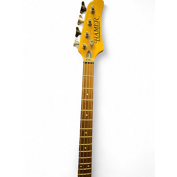 Used Hamer SLAMMER SERIES TEAL BLUE Electric Bass Guitar