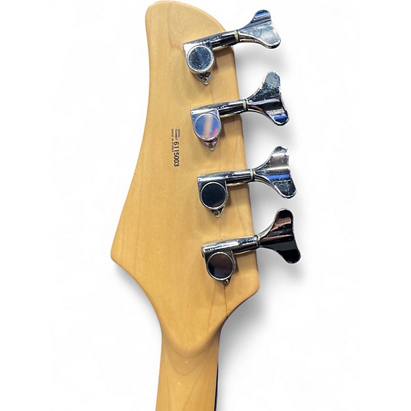 Used Hamer SLAMMER SERIES TEAL BLUE Electric Bass Guitar