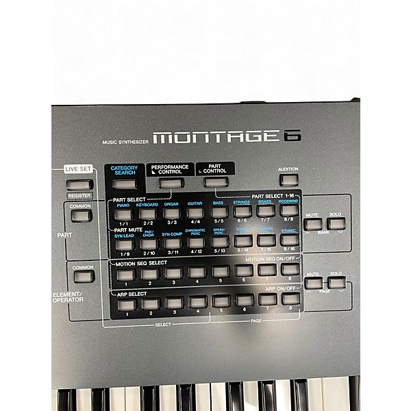 Used Yamaha Montage 61 Key Synthesizer