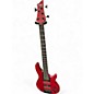 Used Schecter Guitar Research c-5 GT Trans Red Electric Bass Guitar thumbnail