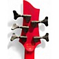 Used Schecter Guitar Research c-5 GT Trans Red Electric Bass Guitar