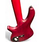 Used Schecter Guitar Research c-5 GT Trans Red Electric Bass Guitar