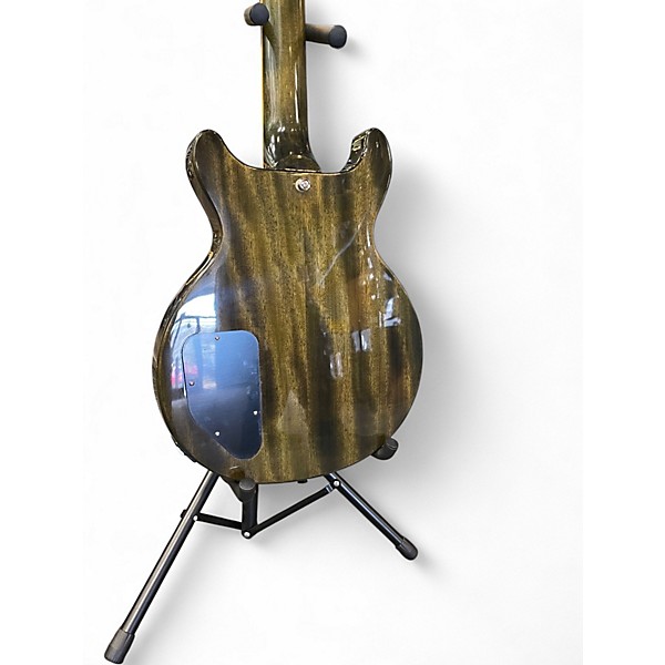 Used Epiphone Les Paul Special Double Cutaway Trans Black Solid Body Electric Guitar