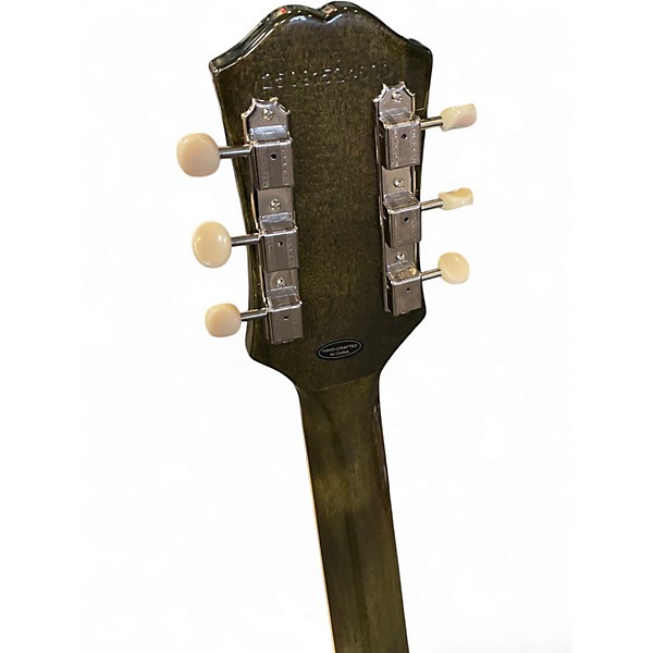 Used Epiphone Les Paul Special Double Cutaway Trans Black Solid Body Electric Guitar