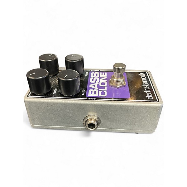 Used Electro-Harmonix Bass Clone Analog Chorus Bass Effect Pedal