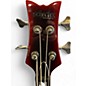 Used Schecter Guitar Research NP4 NADJA PEULEN RED SYREN Electric Bass Guitar