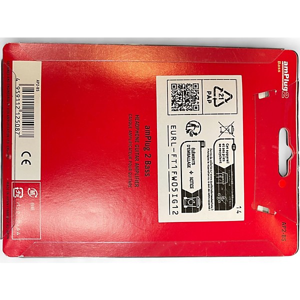 Used VOX BASS HEADPHONE AMP Battery Powered Amp