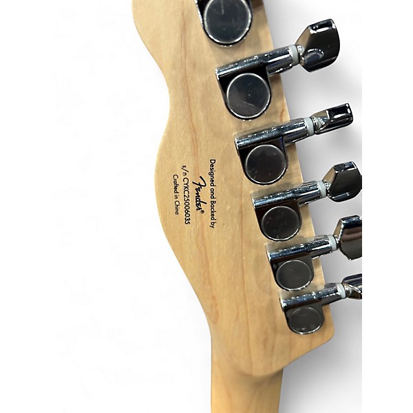 Used Squier Affinity Series Telecaster FMT SH Flamed Maple Top Solid Body Electric Guitar