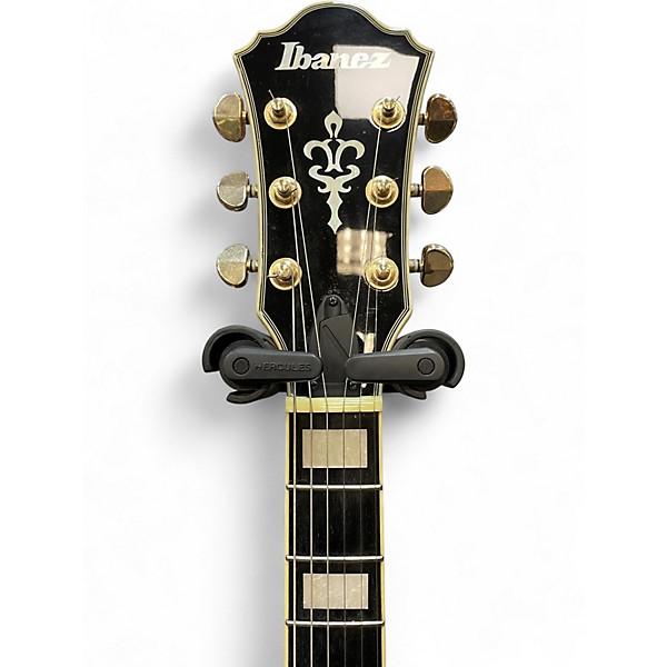 Used Ibanez AM93 Artcore ANTIQUE YELLOW SUNBURST Hollow Body Electric Guitar