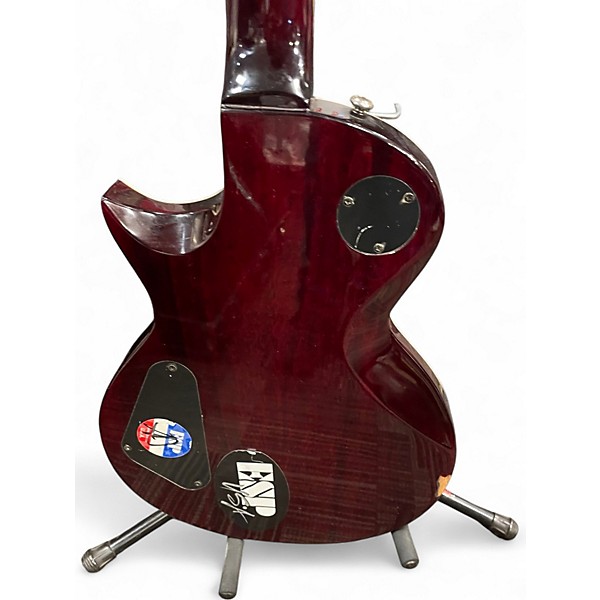 Used ESP LTD EC1000 Deluxe See Through Black Cherry Solid Body Electric Guitar