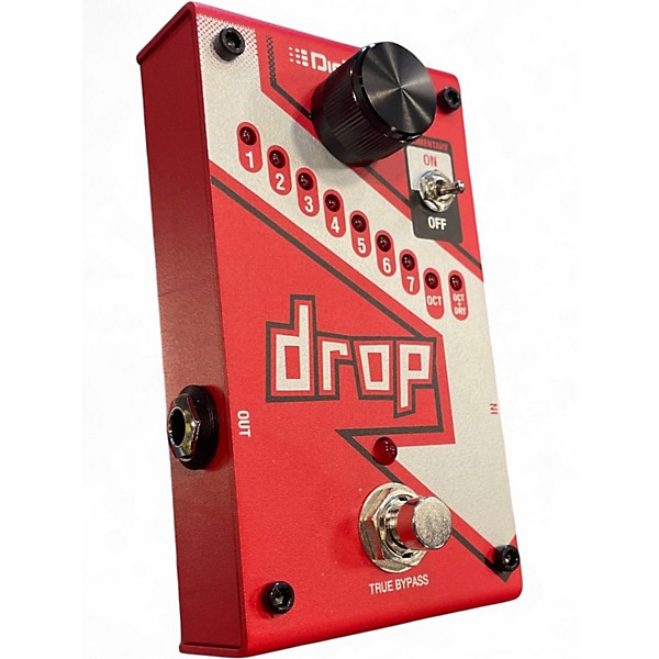 Used DigiTech The Drop Polyphonic Drop Tune Pitch-Shifter Effect Pedal