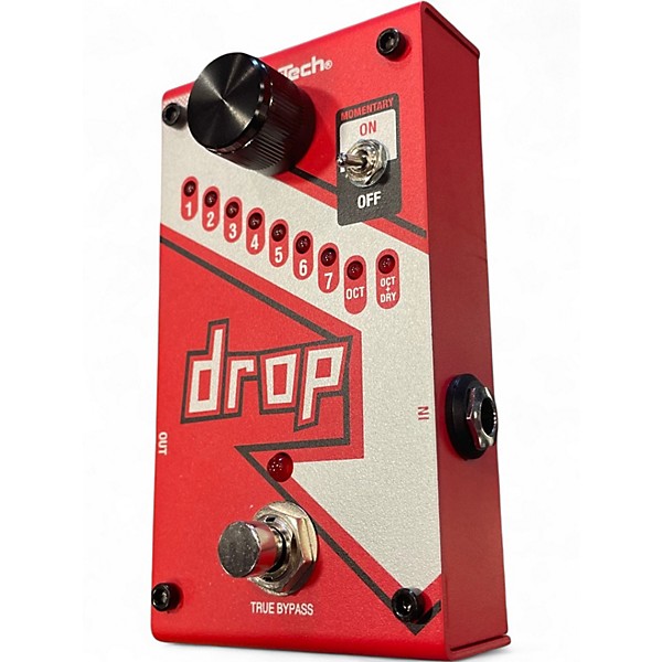 Used DigiTech The Drop Polyphonic Drop Tune Pitch-Shifter Effect Pedal