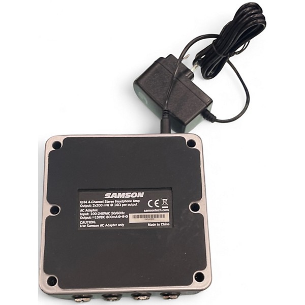Used Samson QH4 HEADPHONE AMP Headphone Amp