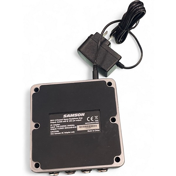 Used Samson QH4 HEADPHONE AMP Headphone Amp