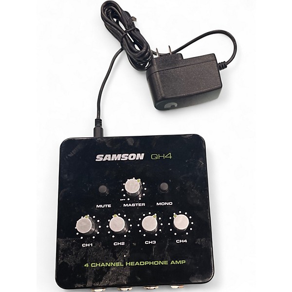 Used Samson QH4 HEADPHONE AMP Headphone Amp