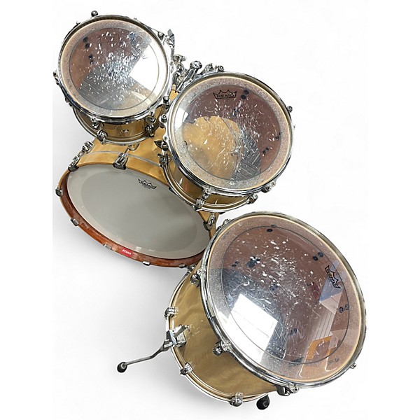 Used TAMA 4 Piece Starclassic Limited Edition Birch Bubinga Natural Drum Kit