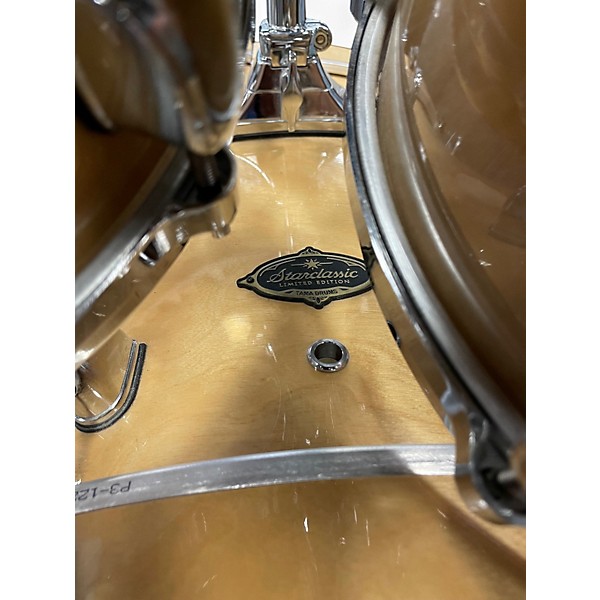 Used TAMA 4 Piece Starclassic Limited Edition Birch Bubinga Natural Drum Kit