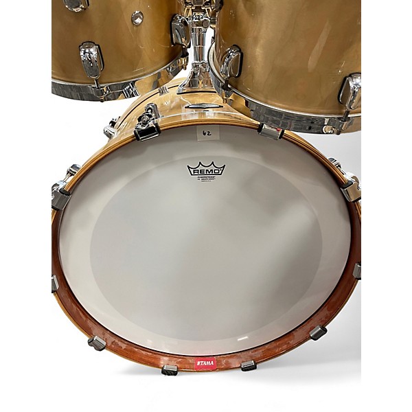 Used TAMA 4 Piece Starclassic Limited Edition Birch Bubinga Natural Drum Kit