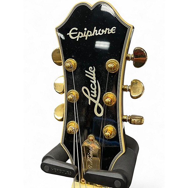 Used Epiphone BB King Lucille Black Hollow Body Electric Guitar