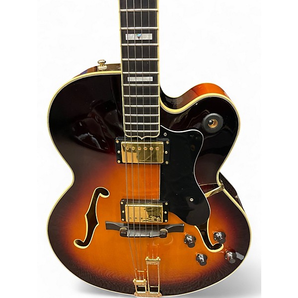 Used Epiphone Elitist Broadway 3 Color Sunburst Hollow Body Electric Guitar