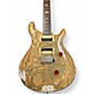 Used PRS SE Custom 24 burled ash with black filler Solid Body Electric Guitar