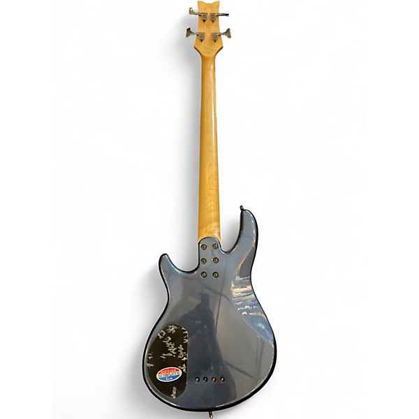 Used Schecter Guitar Research Raiden Deluxe 4 String Blue Electric Bass Guitar